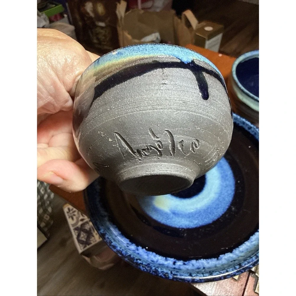 Vintage Scott Carlson Pottery 2 8